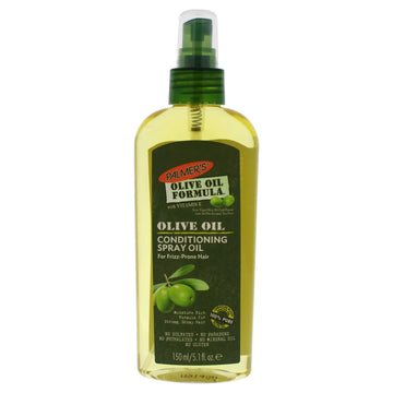 Palmer's front packaging showing the 5.1 oz spray and key ingredients for instant shine