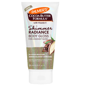 Palmer's front packaging showing bottle and shimmer finish for quick recognition