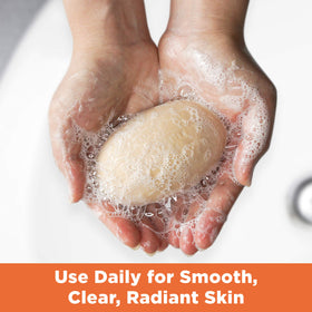 Palmer's soap close-up lather illustrating rich, moisturizing foam