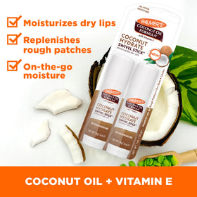 Palmer's stick twisted open displaying balm for easy mess-free application