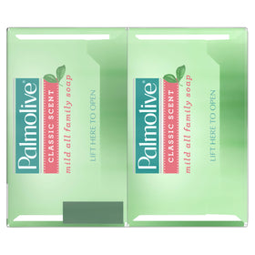 palmolive bars displayed in bathroom setting for everyday use