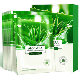 PalNour front packaging pack of ten masks showing brand and benefit