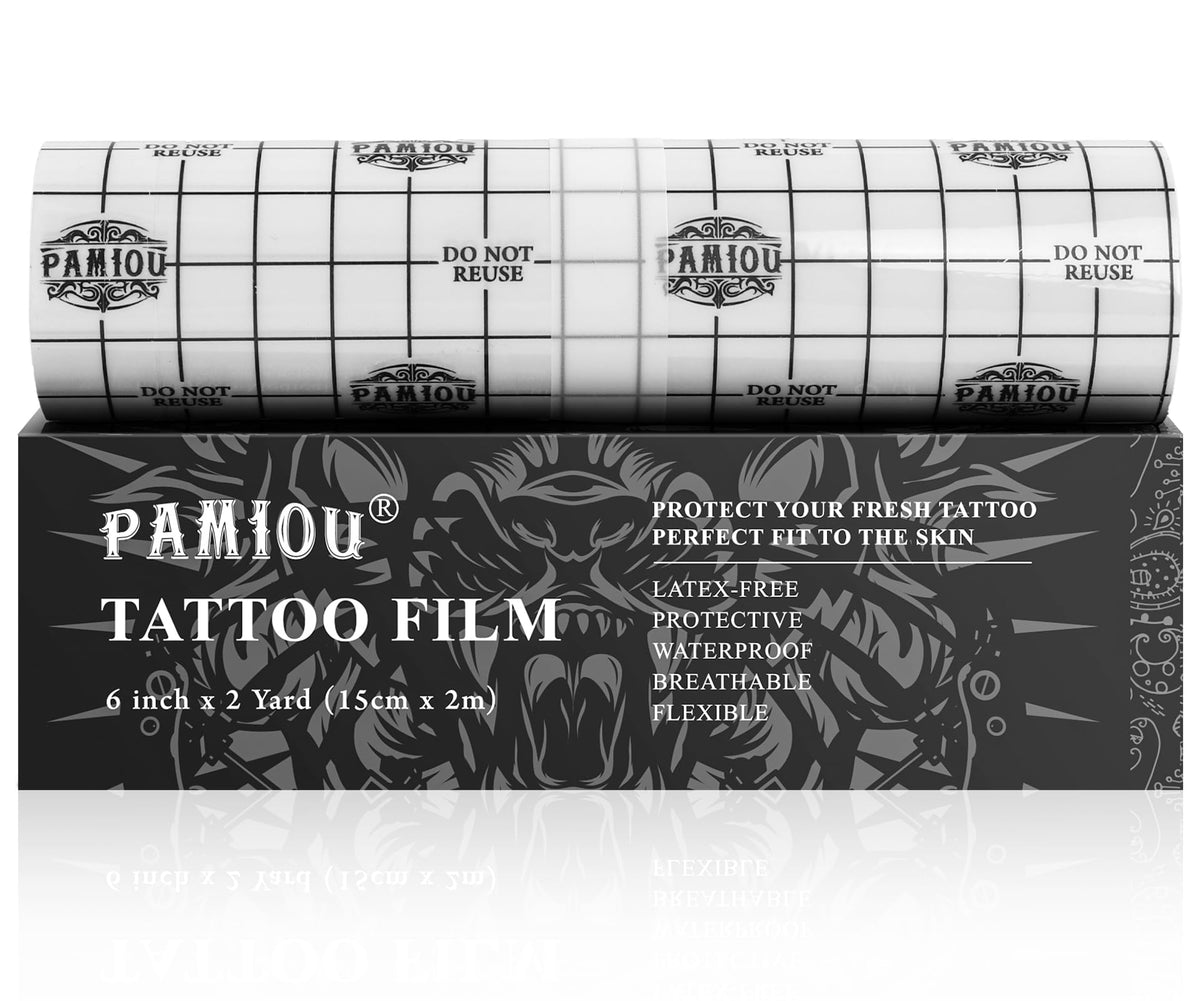 Pamiou size comparison with ruler indicating 6-inch width and 2-yard length