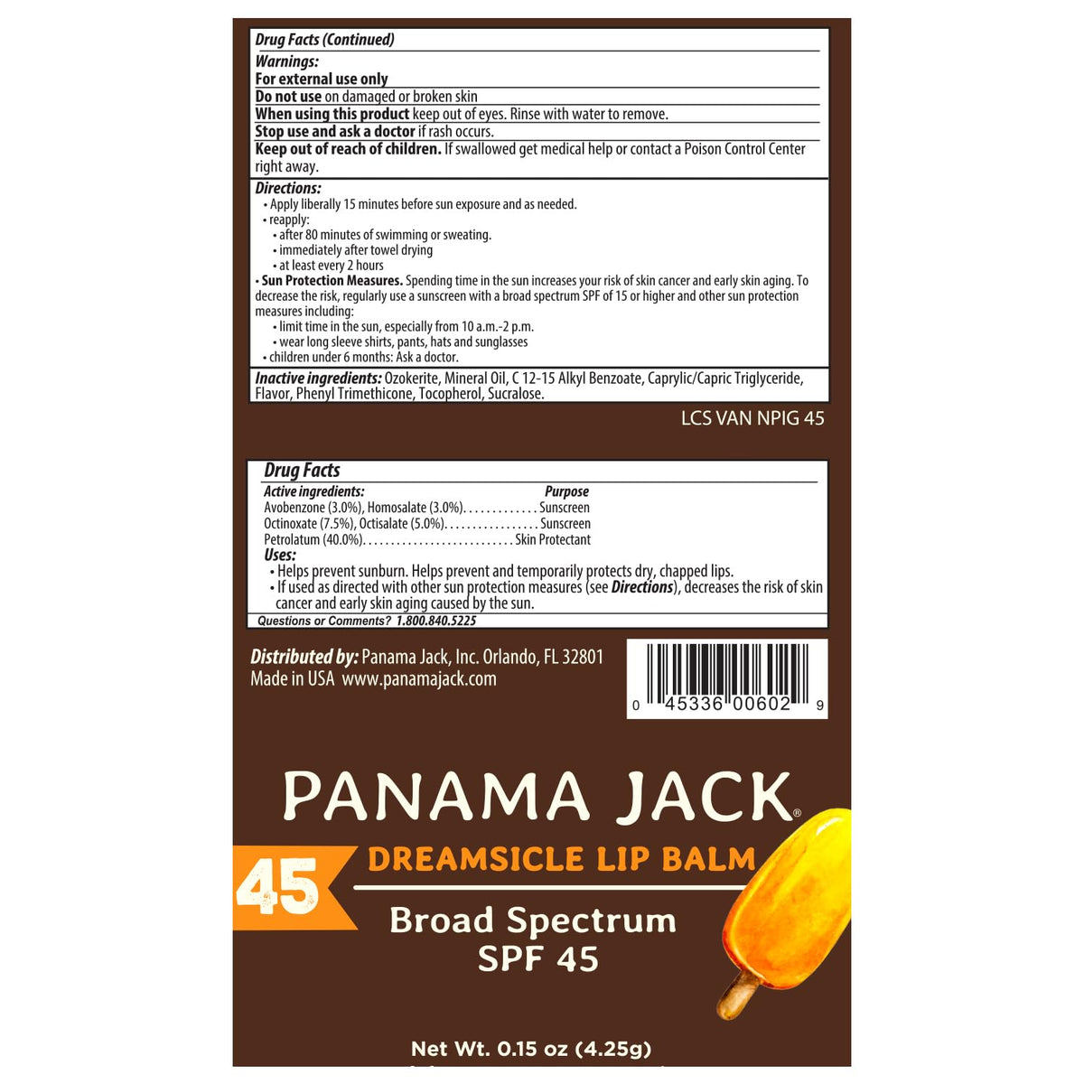 Panama Jack dreamsicle base knob detail showing adjustable dispensing for precise use