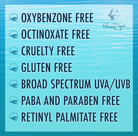 Panama Jack label close-up emphasizing ingredient exclusions and benefits