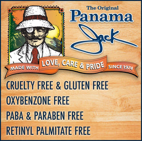 Panama Jack tube next to keys showing compact size and easy portability
