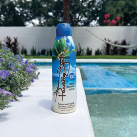 Panama Jack spray nozzle close-up for even continuous-coverage application