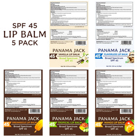 Panama Jack travel bag ready with balms highlighting on-the-go convenience