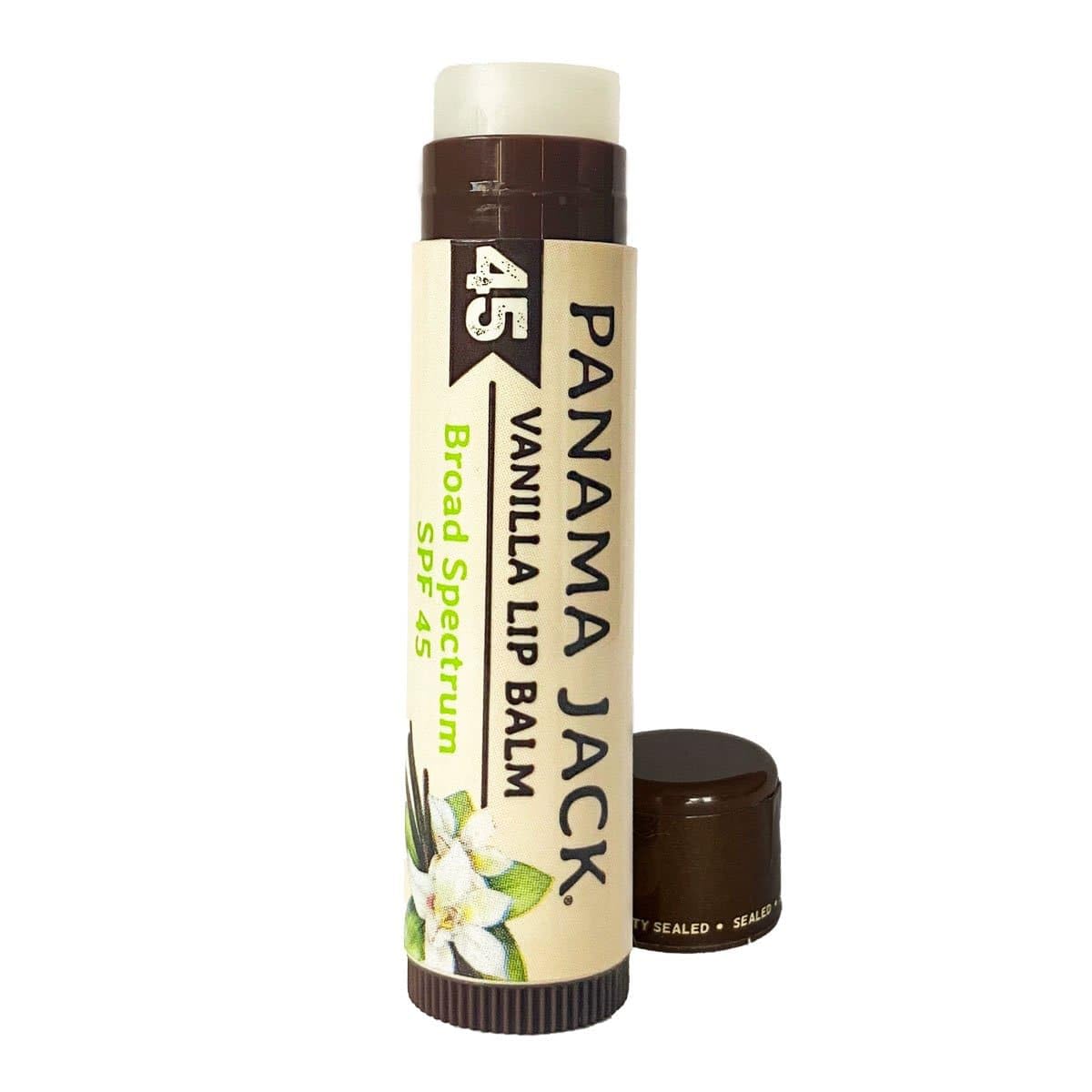 Panama Jack tropical flavor tube displayed with fruity branding visible