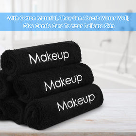 Panelee size comparison with hand demonstrating 13 inch compact, travel-friendly towel