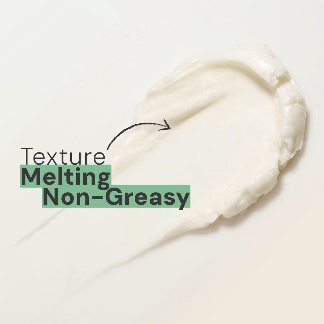 Panier des Sens tube open with cream being dispensed highlighting non-greasy feel