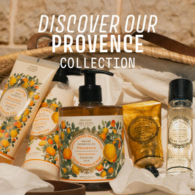Panier des Sens bottle staged in kitchen giving clean-scent lifestyle benefit
