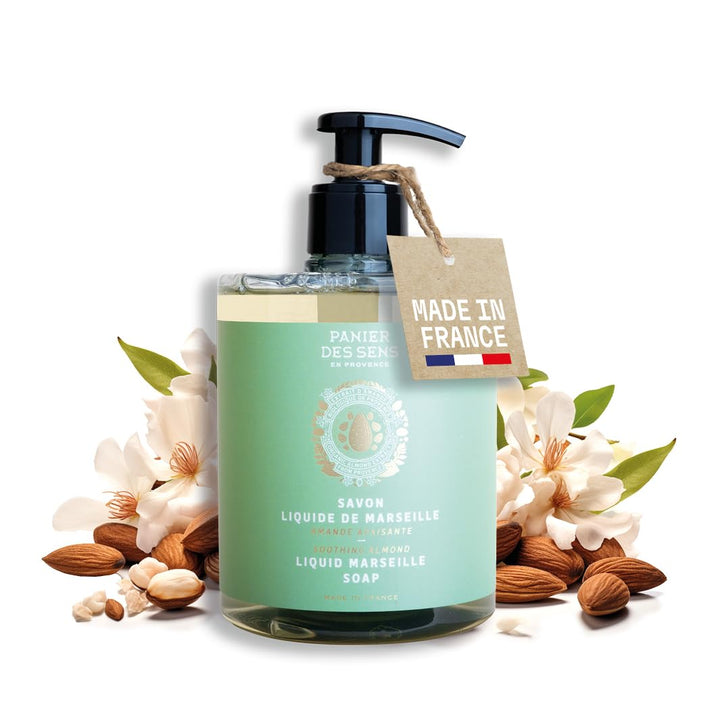 Panier des Sens front bottle view showing elegant design and eco benefits