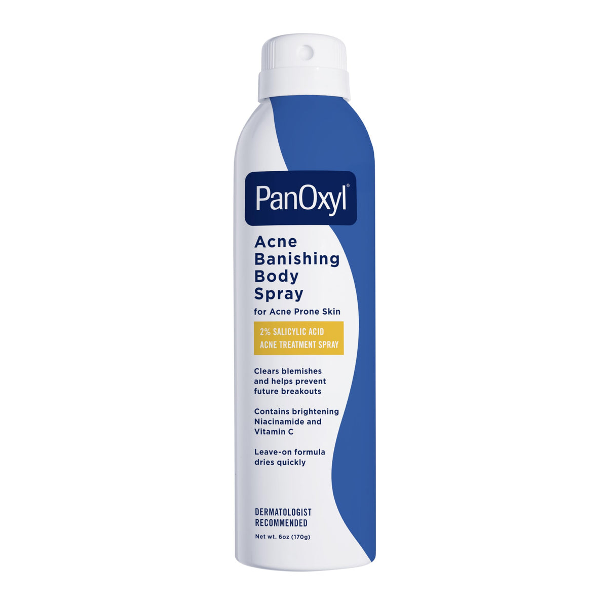 PanOxyl front packaging showing product and branding for clear skin