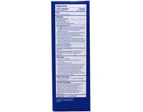 PanOxyl being applied to face showing gentle massage and targeted blemish care