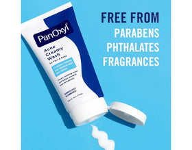 PanOxyl in bathroom lifestyle setting showing convenient daily skincare integration