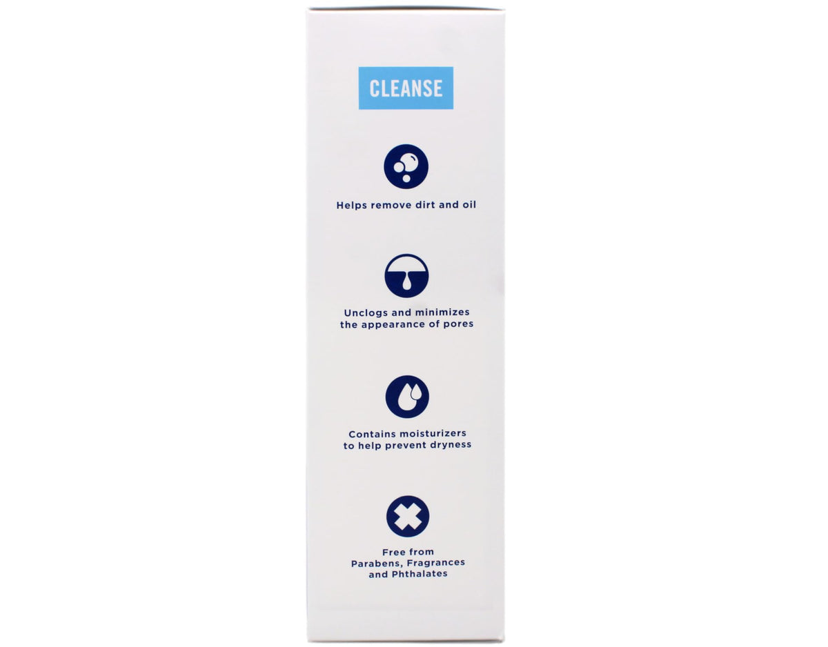 PanOxyl used on chest and back illustrating full-body acne cleansing benefit