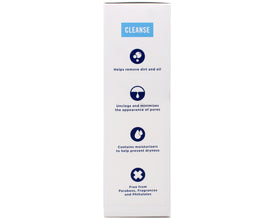 PanOxyl used on chest and back illustrating full-body acne cleansing benefit