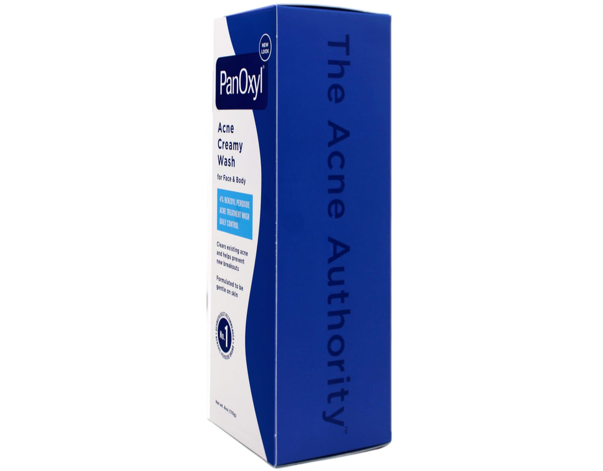 PanOxyl ingredients panel view highlighting formula components for balanced hydration