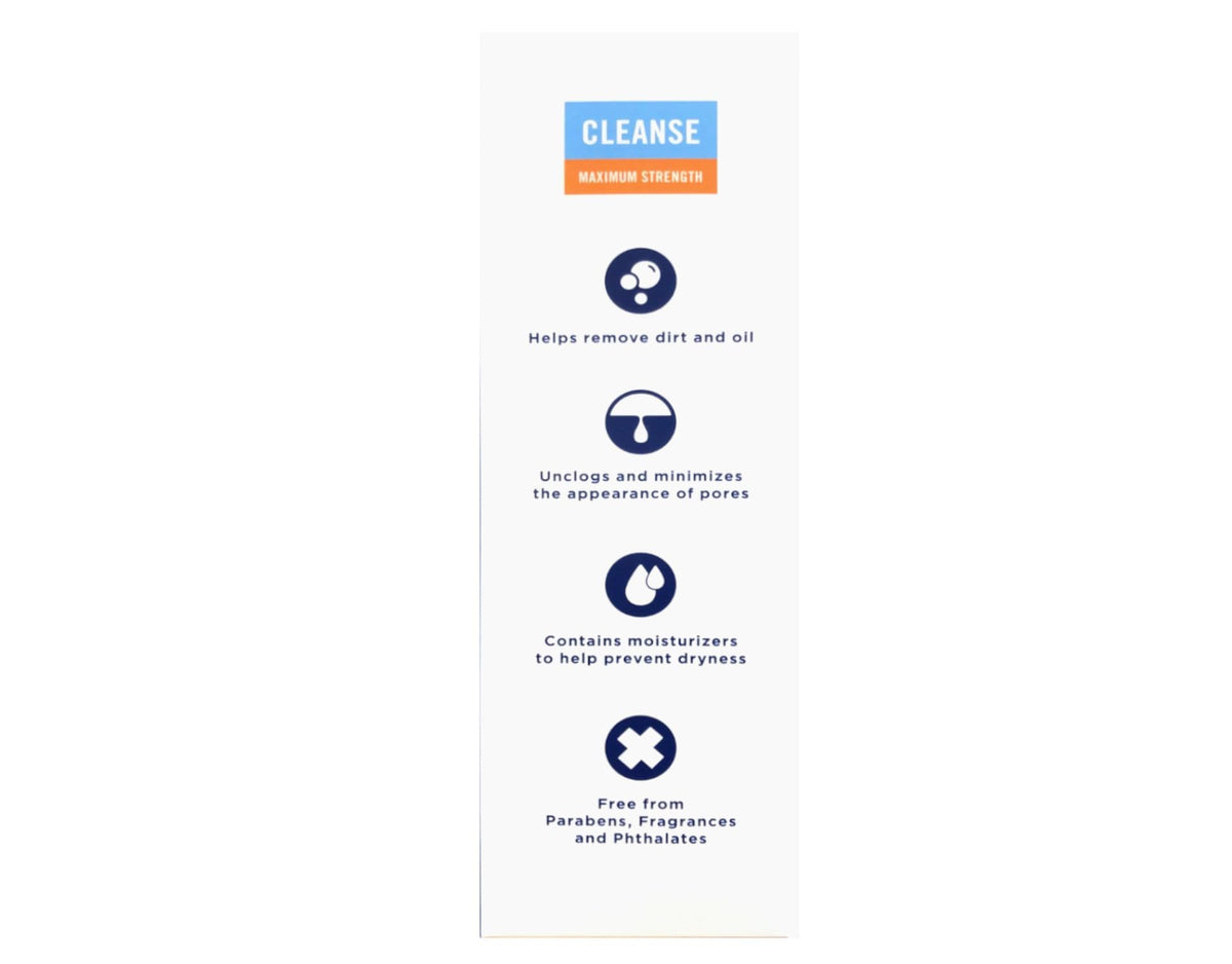PanOxyl in shower use showing practical application on back for clearer skin
