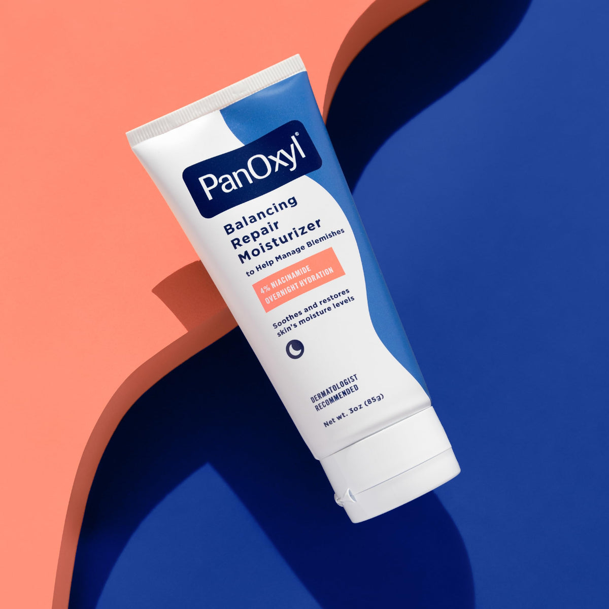 PanOxyl results on skin after use showing smoother, hydrated look