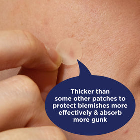 PanOxyl patch texture and thickness detail for better absorption