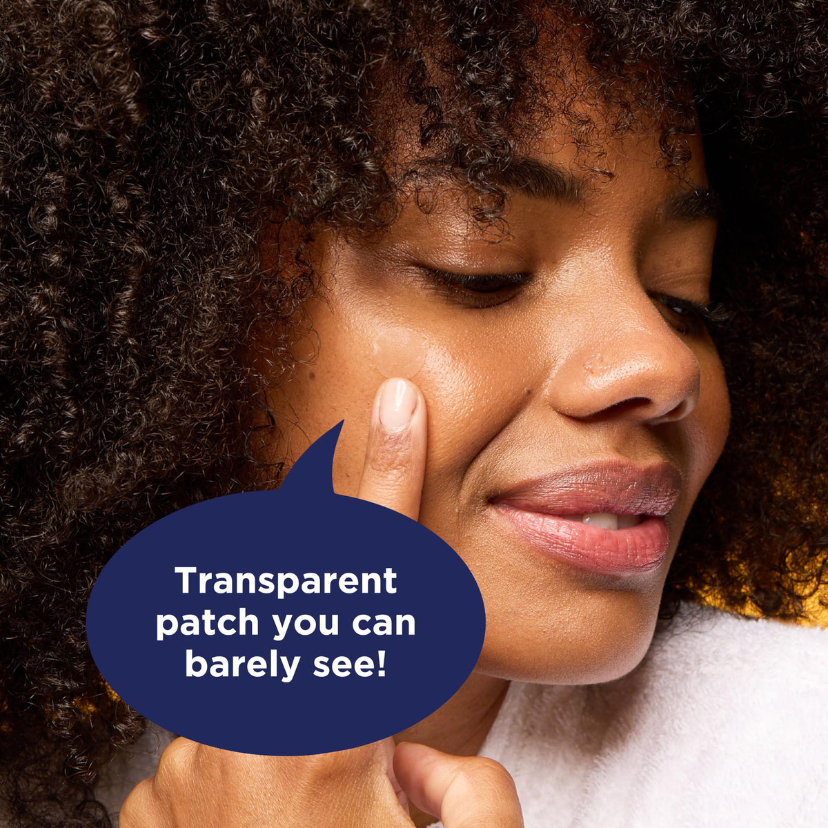 PanOxyl two patch sizes side by side for targeted coverage benefit