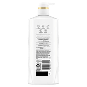 Pantene bottle on bathroom shelf in lifestyle setting promoting routine use