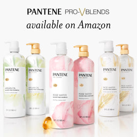 Pantene before and after hair showing increased volume benefit