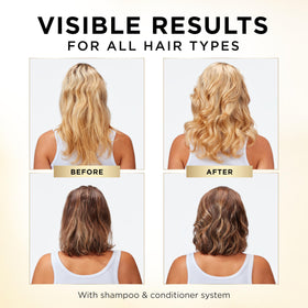Pantene label close-up highlighting pro-vitamin B5 benefit
