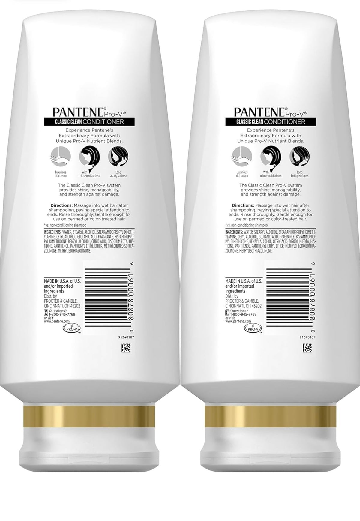 Pantene pump-detail showing easy-dispense cap for convenient, controlled use