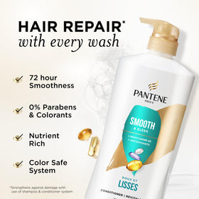 Pantene conditioner cream texture close-up showing nourishing Pro-V nutrients