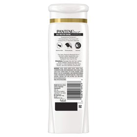 Pantene conditioner applied to hair ends for smoother strands