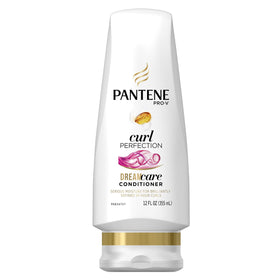 Pantene Pro-V front bottle showing label and 12 ounce size for clear identification and benefits