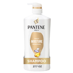 Pantene front bottle showing label and 72-hour hydration benefit