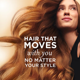 Pantene mist on dry hair for quick refresh and smooth styling