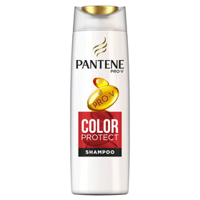Pantene front bottle showing Colour Protect and Smooth benefits