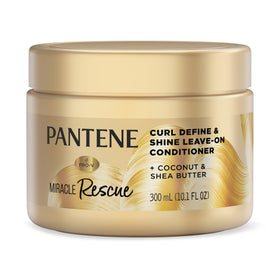 Pantene bottle front view showing product and benefits