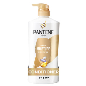 Pantene front packaging 25.1 fl oz showing bottle and label benefits