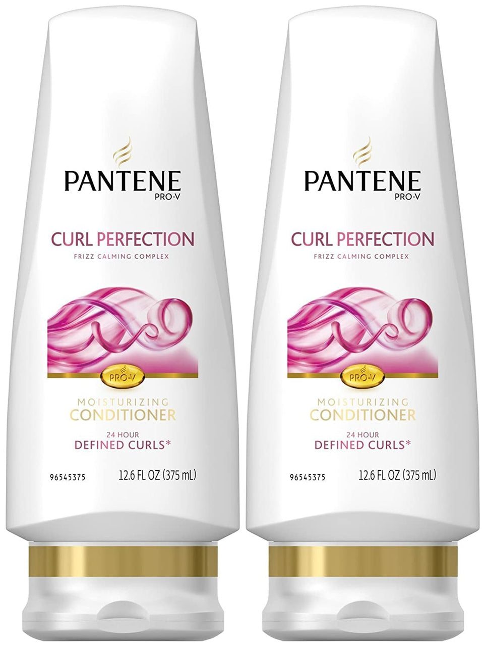 Pantene front packaging showing Curl Perfection and benefits