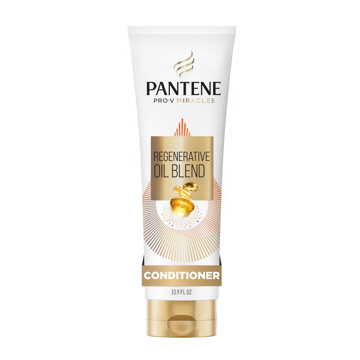 Pantene bottle front packaging showing Extreme Damage Care benefits
