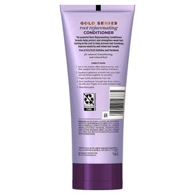 Pantene Gold Series back label close-up showing ingredients and usage instructions