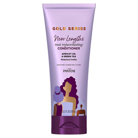 Pantene Gold Series front bottle showing label and size, highlighting nourishing benefits