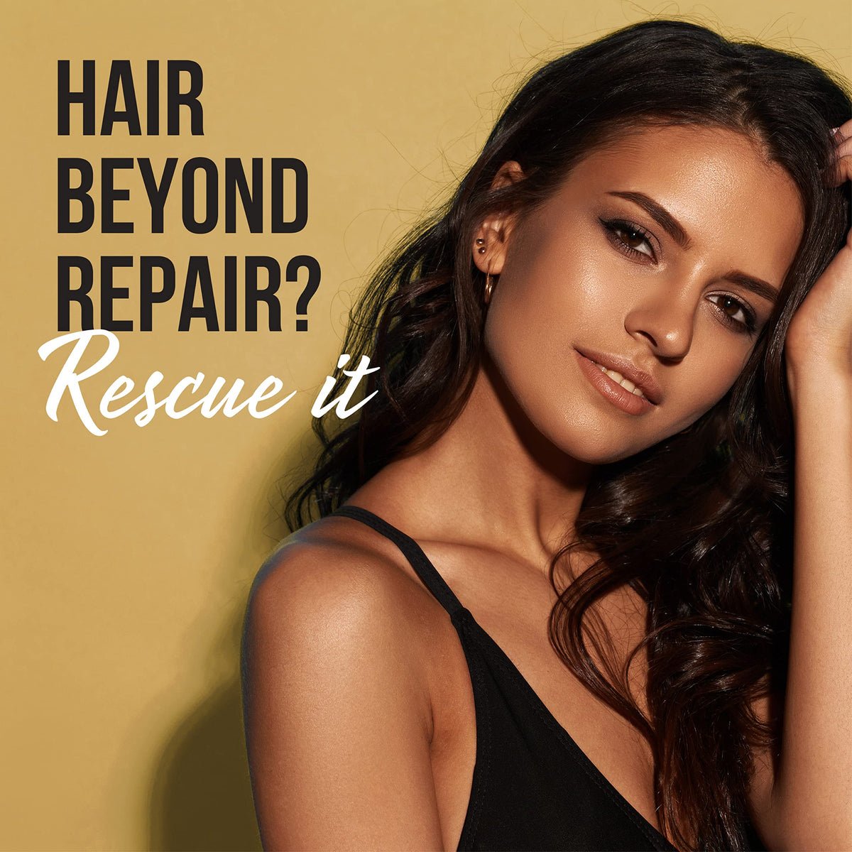 Pantene result on model with sleek healthy-looking hair after use