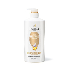 Pantene set staged in bathroom during hair care routine for everyday use