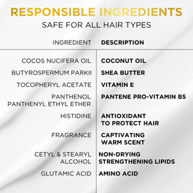 Pantene on bathroom shelf conveying routine and fragrant finish