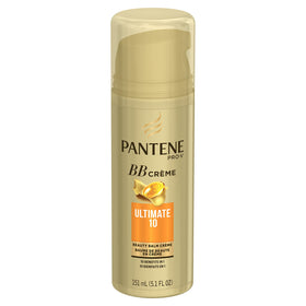 Pantene on bathroom vanity in lifestyle setting for daily routine boost