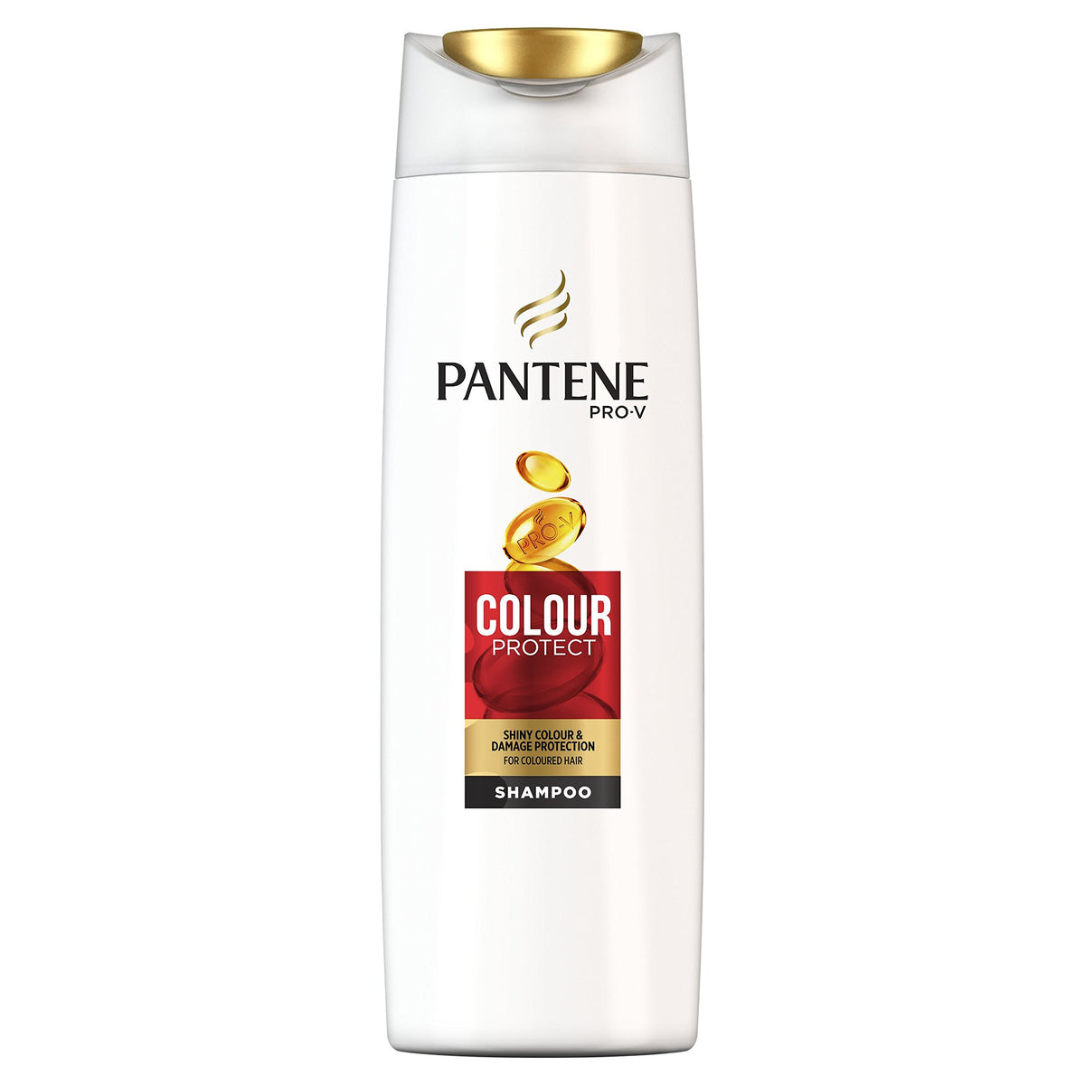Pantene lifestyle shot on model with vibrant coloured hair