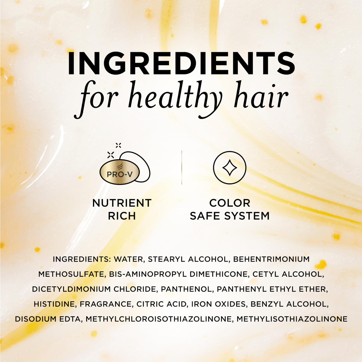 Pantene conditioned hair styled and shiny showing improved manageability and finish