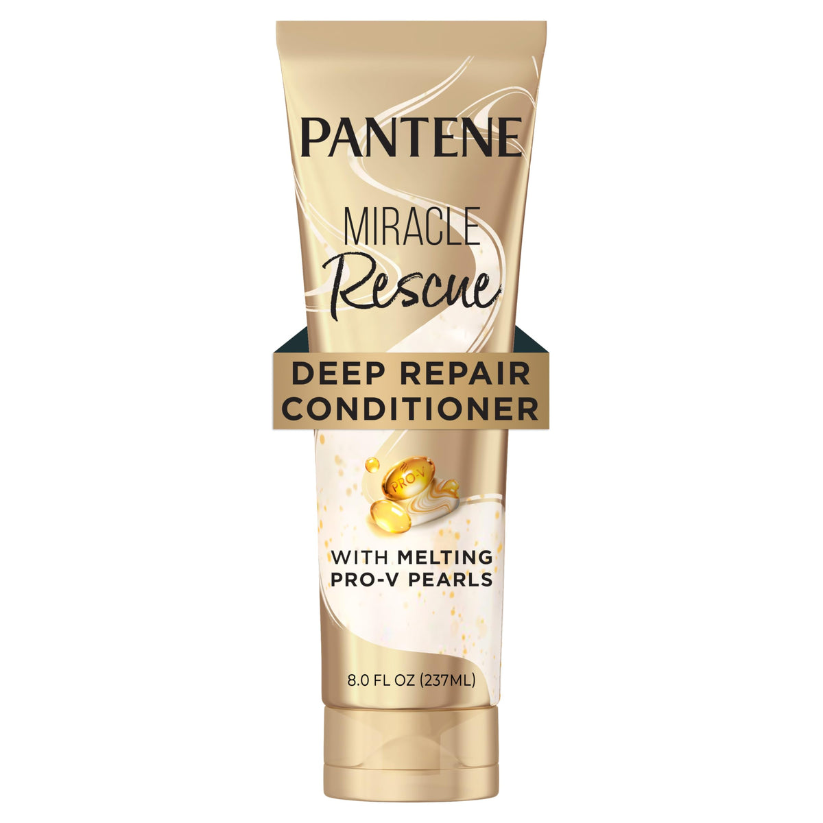 Pantene front packaging showing bottle and label for easy identification and trust